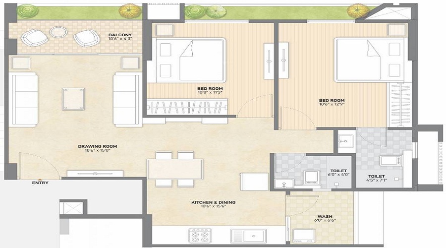 Nakshtra Skyview Floor Plan