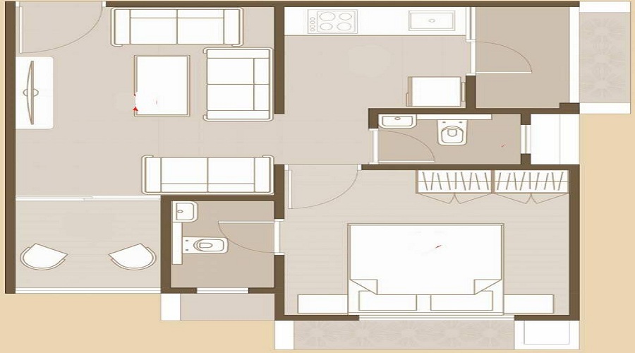 Divi Naroda 70 Floor Plan