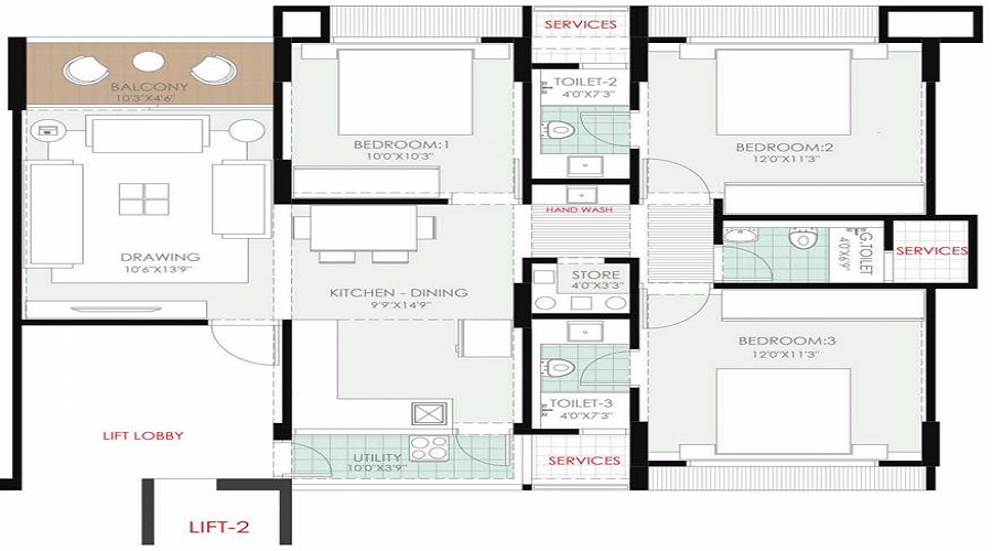 Sky Leaf Floor Plan