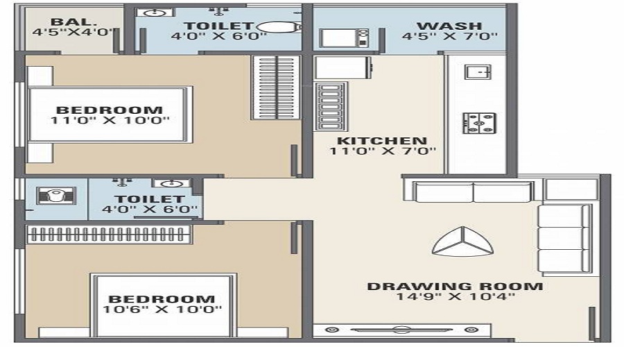 Shiv Shivanta Sky Floor Plan