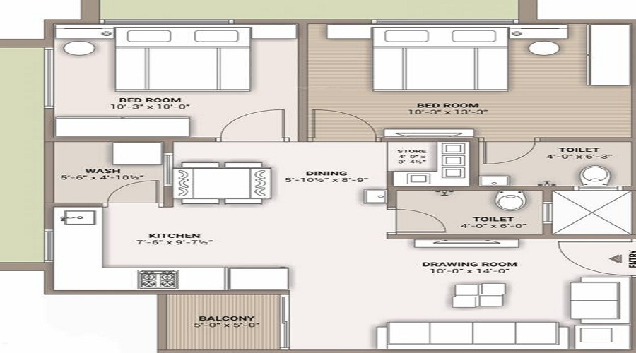 Tithi Adhyay Floor Plan