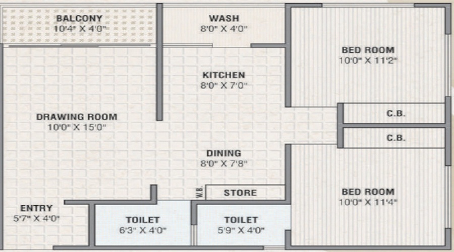 Preksha Prarthna Elegance Floor Plan