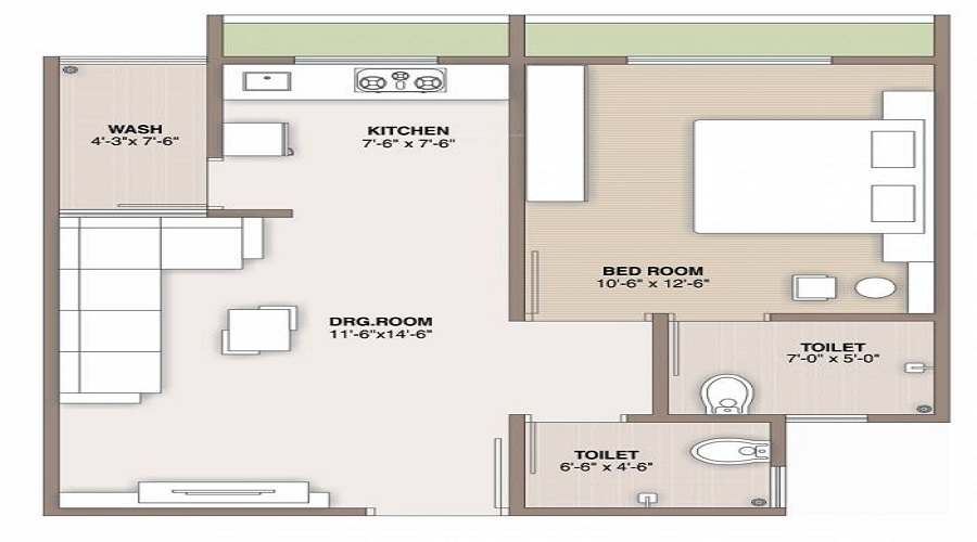 Karnavati Swapnil Sky Floor Plan
