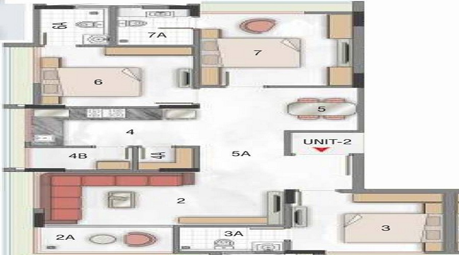 SCF Shalin Palette Floor Plan
