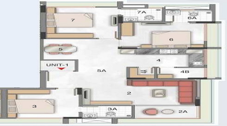 SCF Shalin Palette Floor Plan
