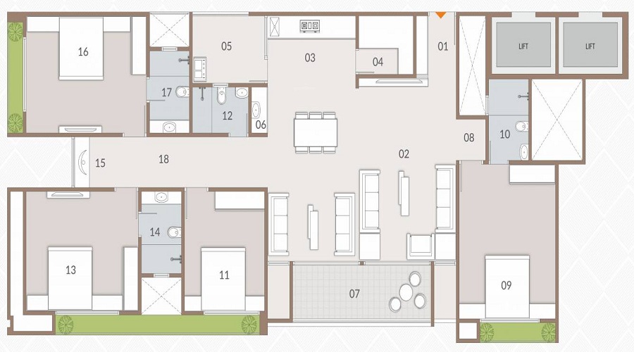 Kalash Imperial Square Floor Plan