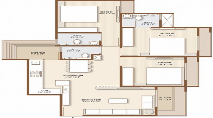 Narnarayan Shivanta Floor Plan