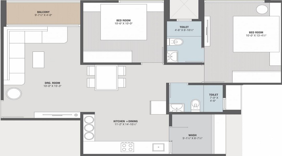 Shashvat Eternia Floor Plan