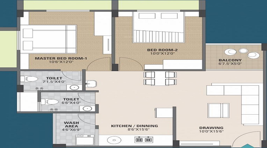 Shree Ganeshay Heights Floor Plan