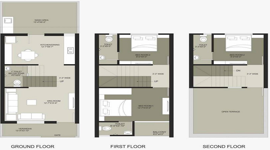 Arham Villa Floor Plan