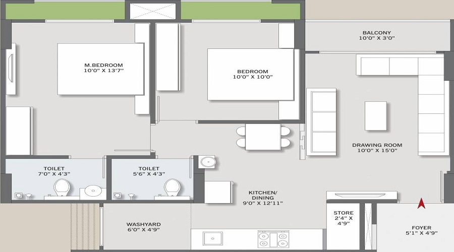 Mahadev Imperial Floor Plan