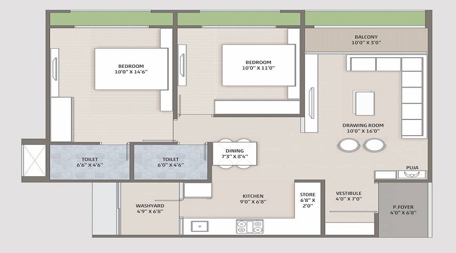 Sthapatya Residency Floor Plan