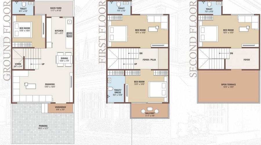 Omkar Heritage Floor Plan