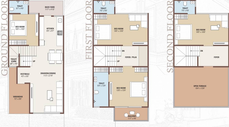 Omkar Heritage Floor Plan
