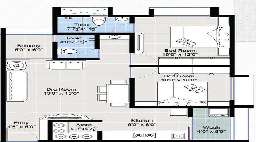 Shubh Sanskruti Sky Floor Plan