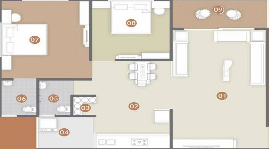 Mahavir Samay Residency Floor Plan