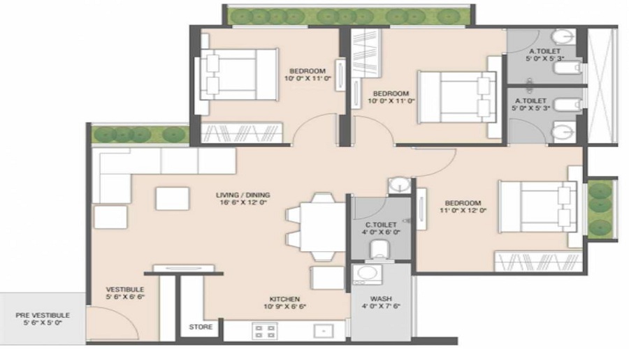 The Skylark Floor Plan