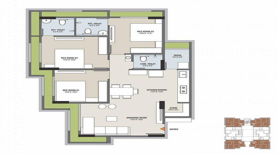 Jay Visat Eminence Floor Plan