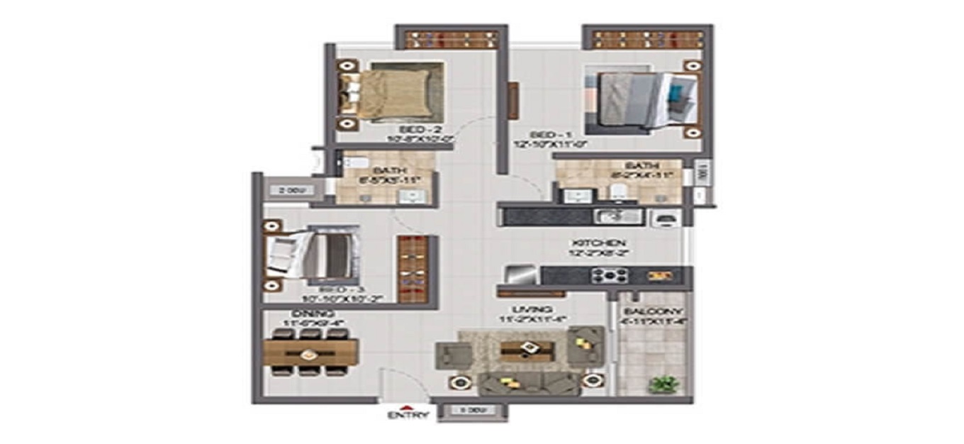 Casa Grand Zenith Floor Plan