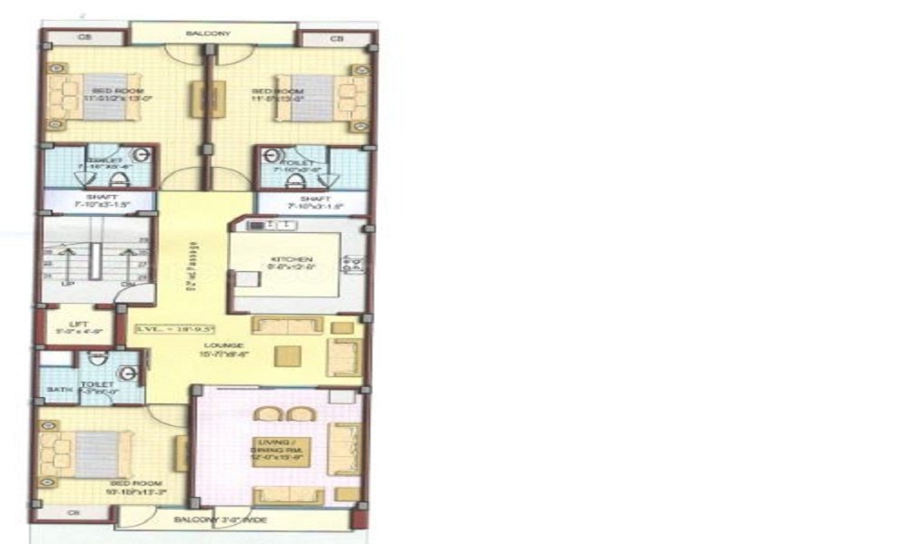 Gaurav Homes Floor Plan