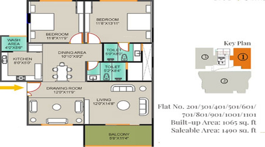 Atlanta Aura Floor Plan