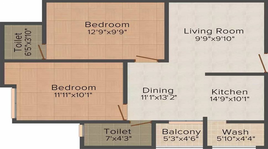 Abhi Svarna Residency Floor Plan