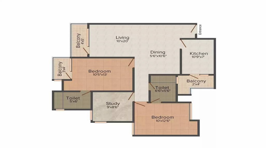 Suncity Vistara Floor Plan