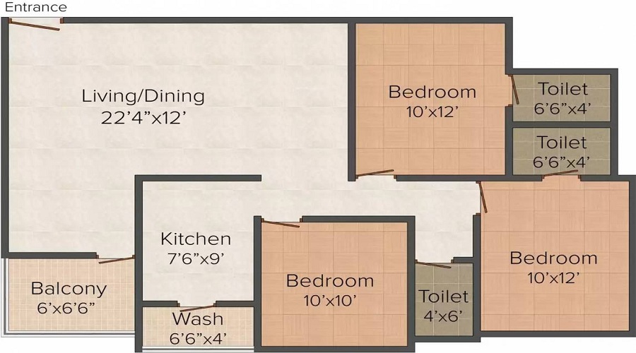Swarna Residency Floor Plan