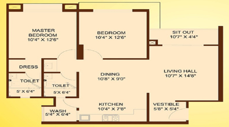 DB Pride 1 Floor Plan