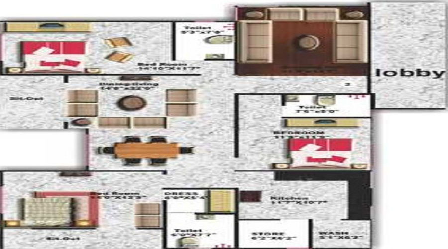 Sahil Shivneri Sahil Empire Floor Plan