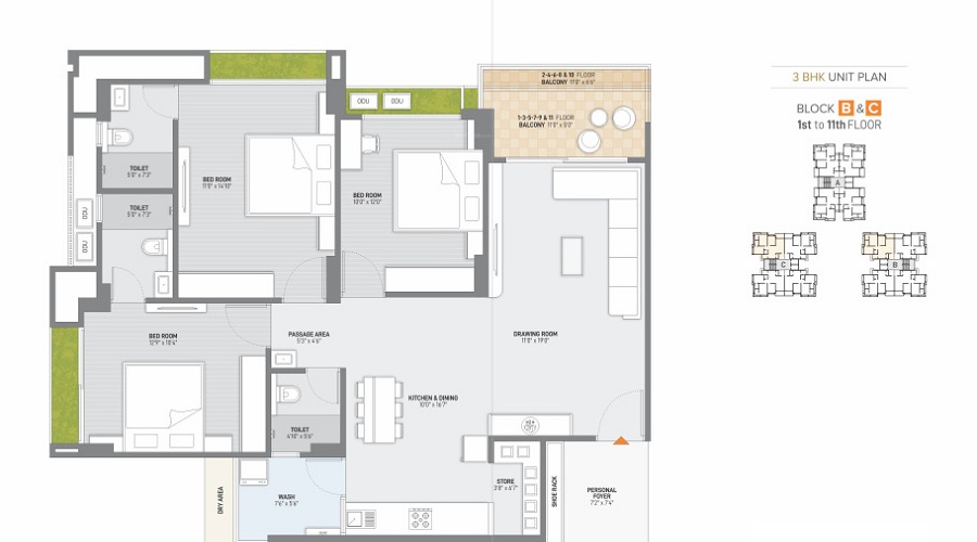 Aditya Altuss Floor Plan