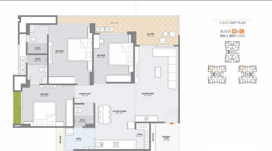 Aditya Altuss Floor Plan