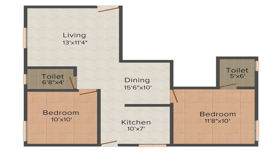 Radhika Shanti Planet Floor Plan