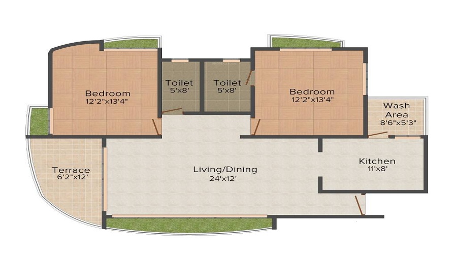BCM Paradise Floor Plan