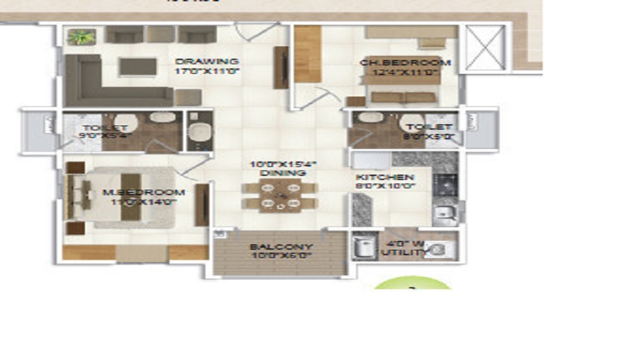 DSR Parkway Phase 1 Floor Plan