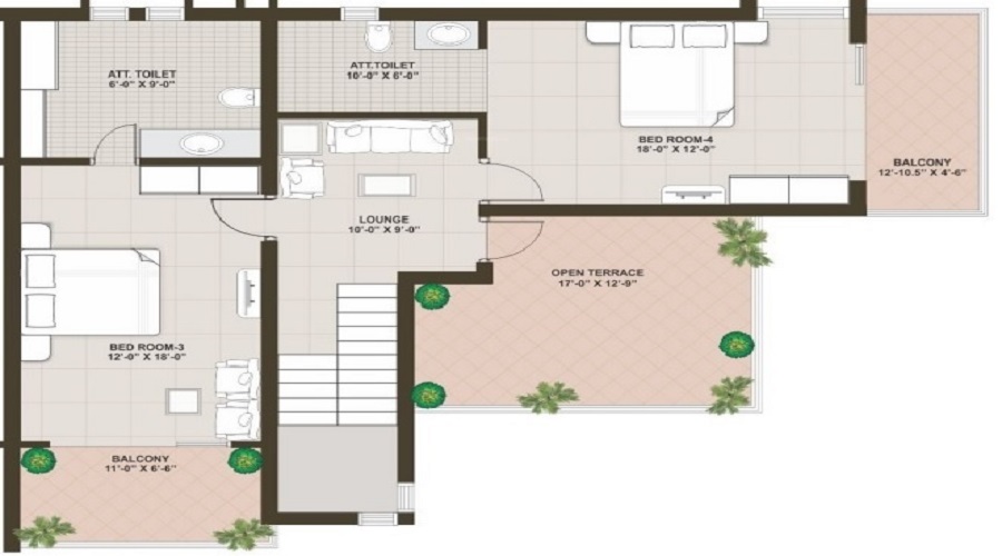 Vraj Gopi Greens Floor Plan