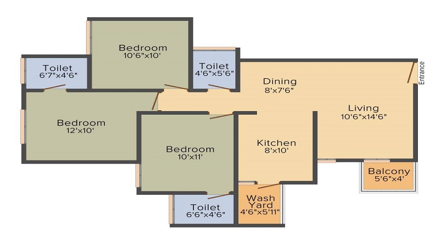 Sun South Park Floor Plan