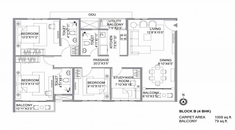 Hrishikesh Villa Floor Plan