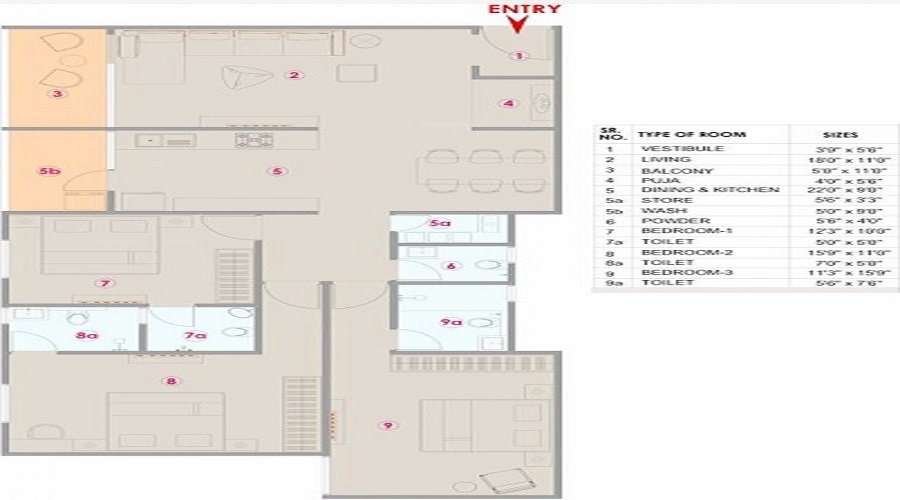 Lilamani Rajul Vatika Floor Plan