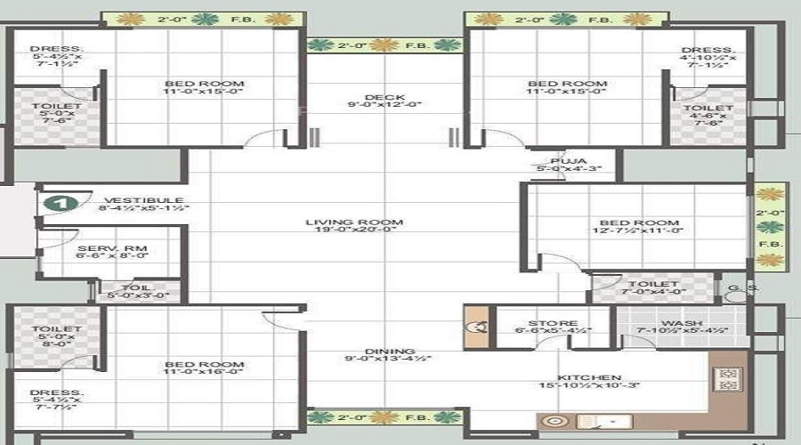 Shree Amarante Floor Plan