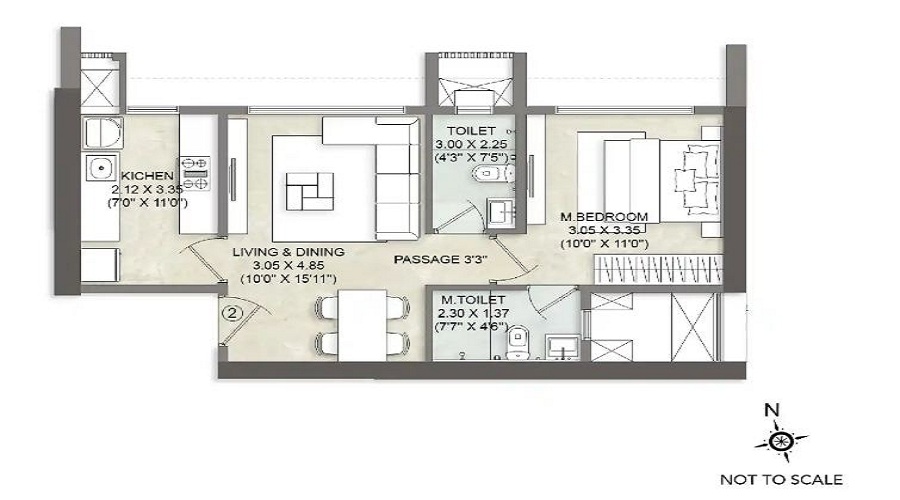 Runwal Enchanted Floor Plan
