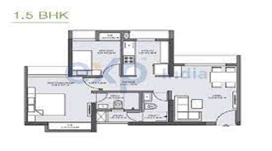 JP North Barcelona Wing D Floor Plan