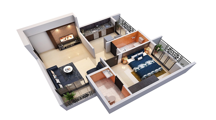 Audumber Flower Valley Floor Plan