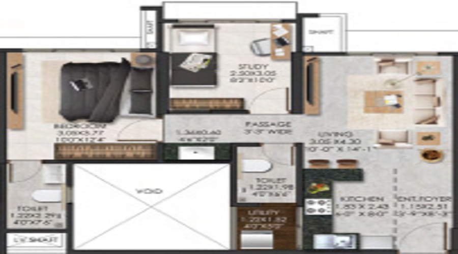 Adani The Views Floor Plan