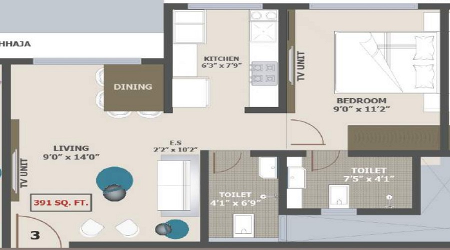 Adityaraj Signature Floor Plan