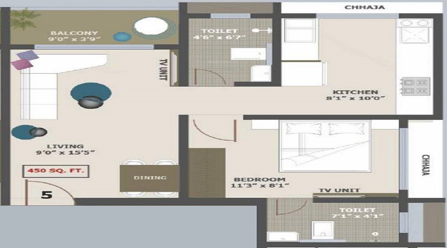 Adityaraj Signature Floor Plan