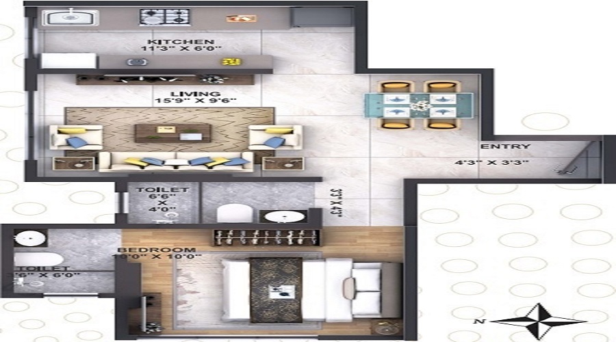 Puneet Shivalaya Floor Plan