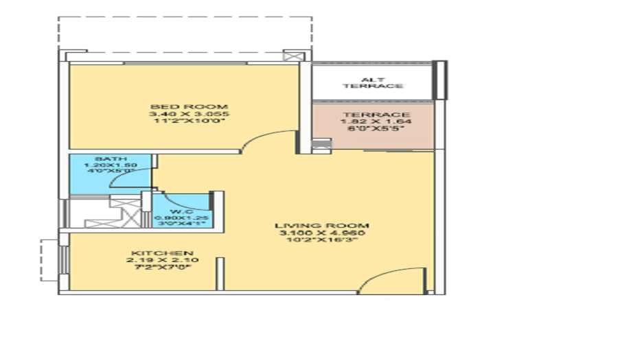 Saachi Pride Floor Plan