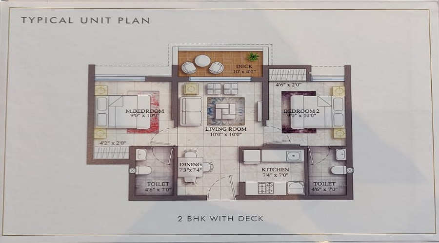 Lodha Codename Evergreen Floor Plan