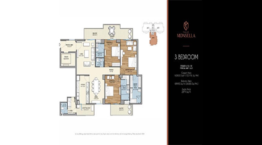 Tulip Monsella Floor Plan